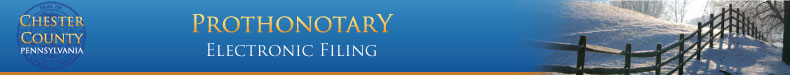 eFiling - Chester County Pennsylvania